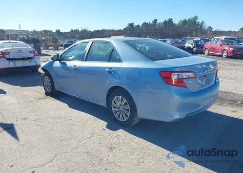 2012 Toyota Camry Le z USA, uszkodzony, nr VIN 4T4BF1FKXCR235879